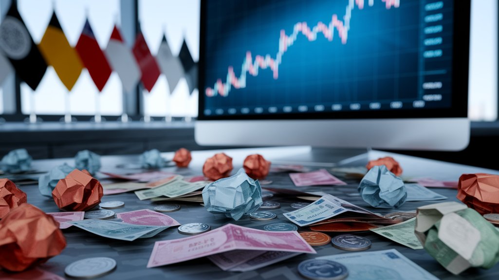 exchange rates drop significantly