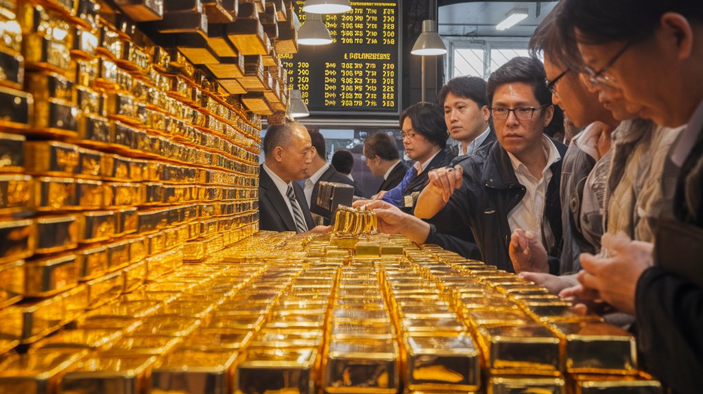 global gold prices fall