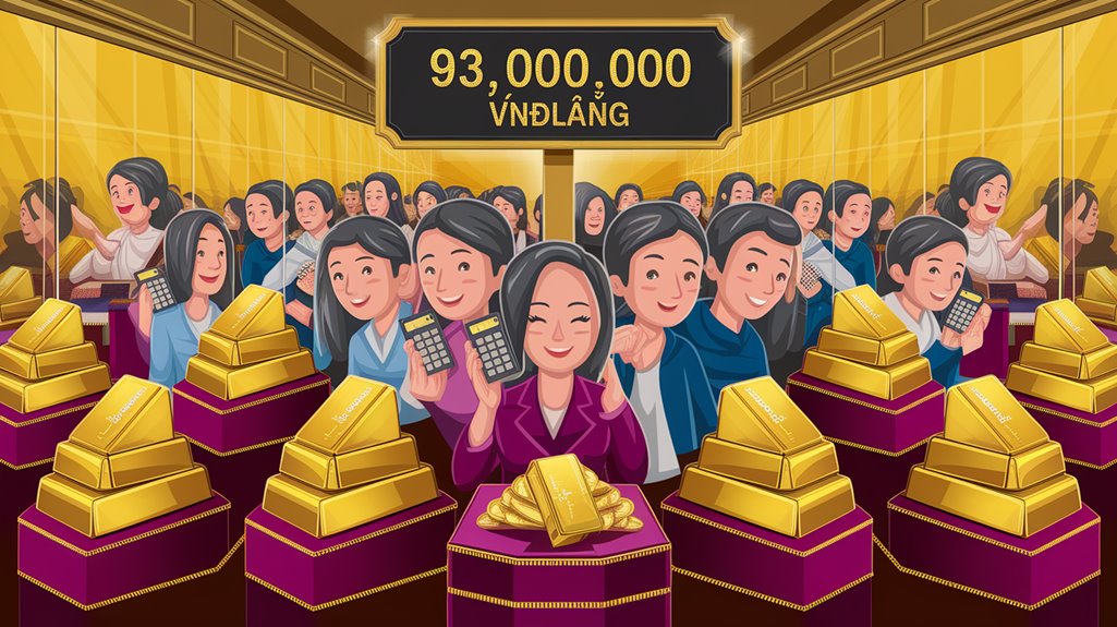 giá vàng tăng vọt ngày 12 tháng 3