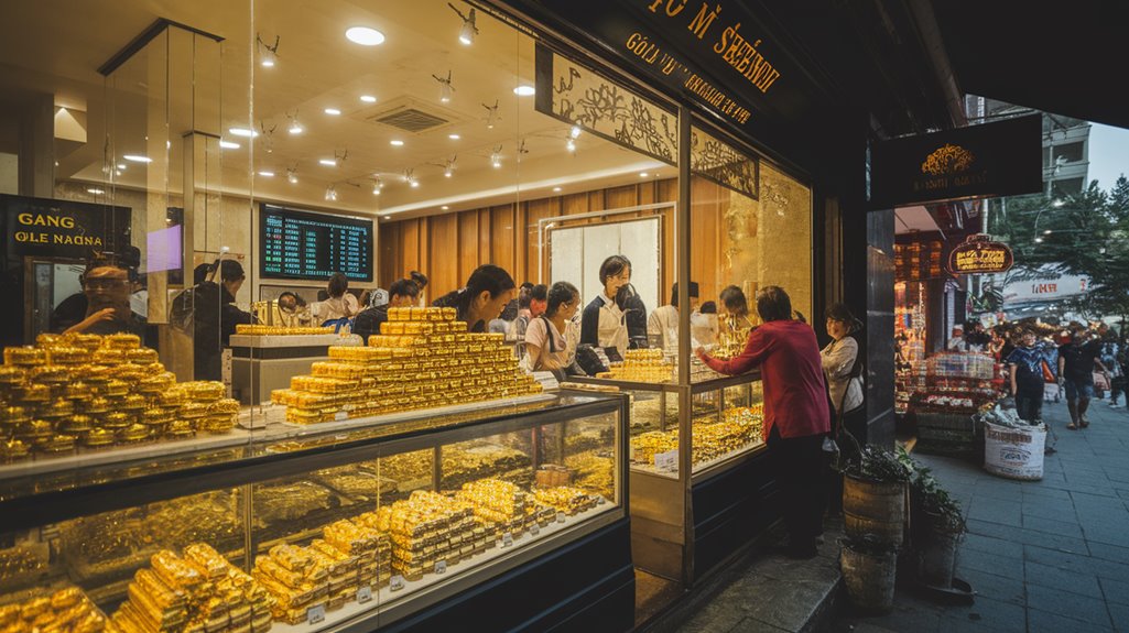 latest gold prices bac giang market