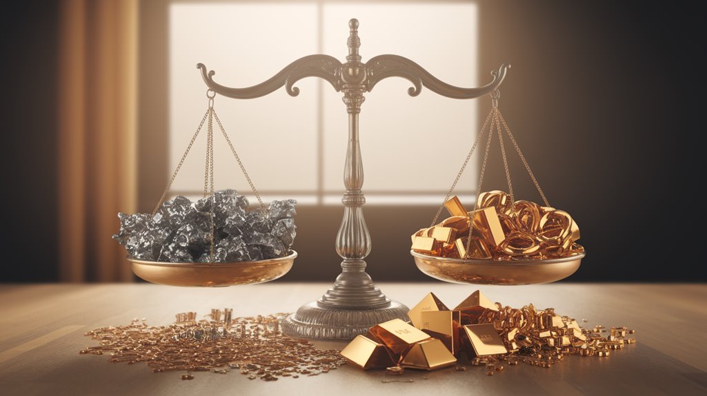 Cân bằng thị trường trong kim loại quý