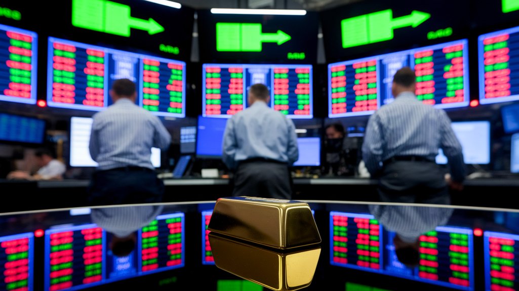 Giá vàng giảm mặc dù có căng thẳng