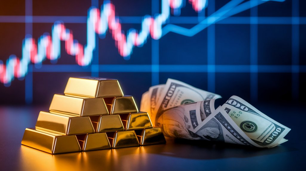vàng tăng khi đồng đô la suy yếu