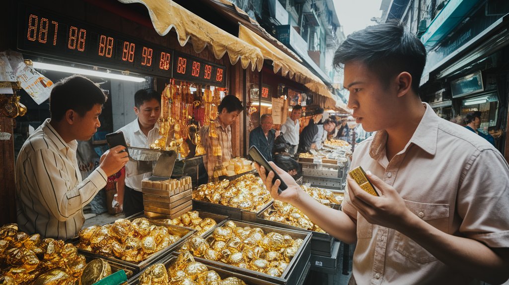 Nhu cầu vàng giảm ở Việt Nam
