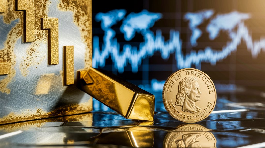 Giá vàng giảm trong bối cảnh bất ổn